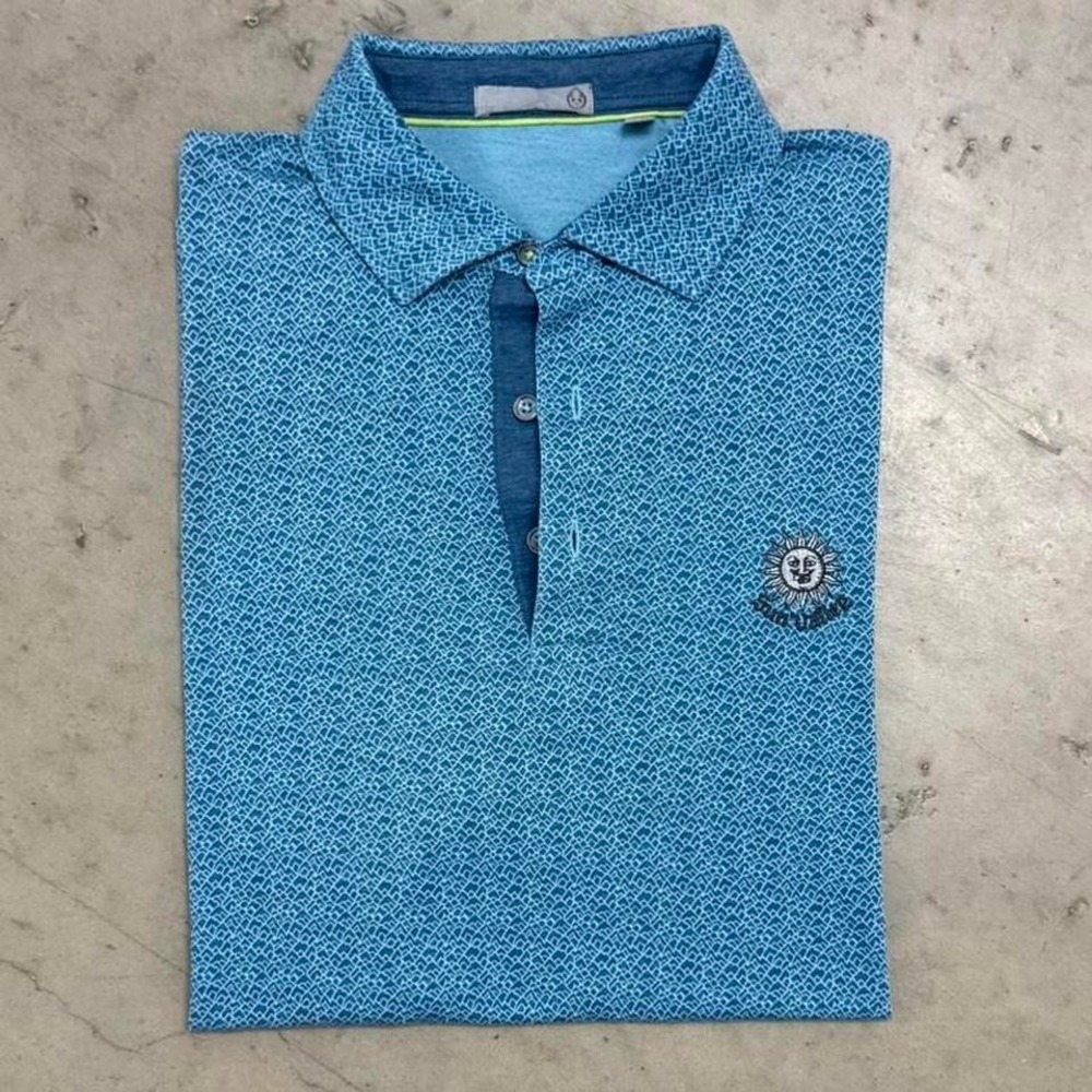 Tasc Men's Performance Golf Polo Sun Valley Golf Course Logo